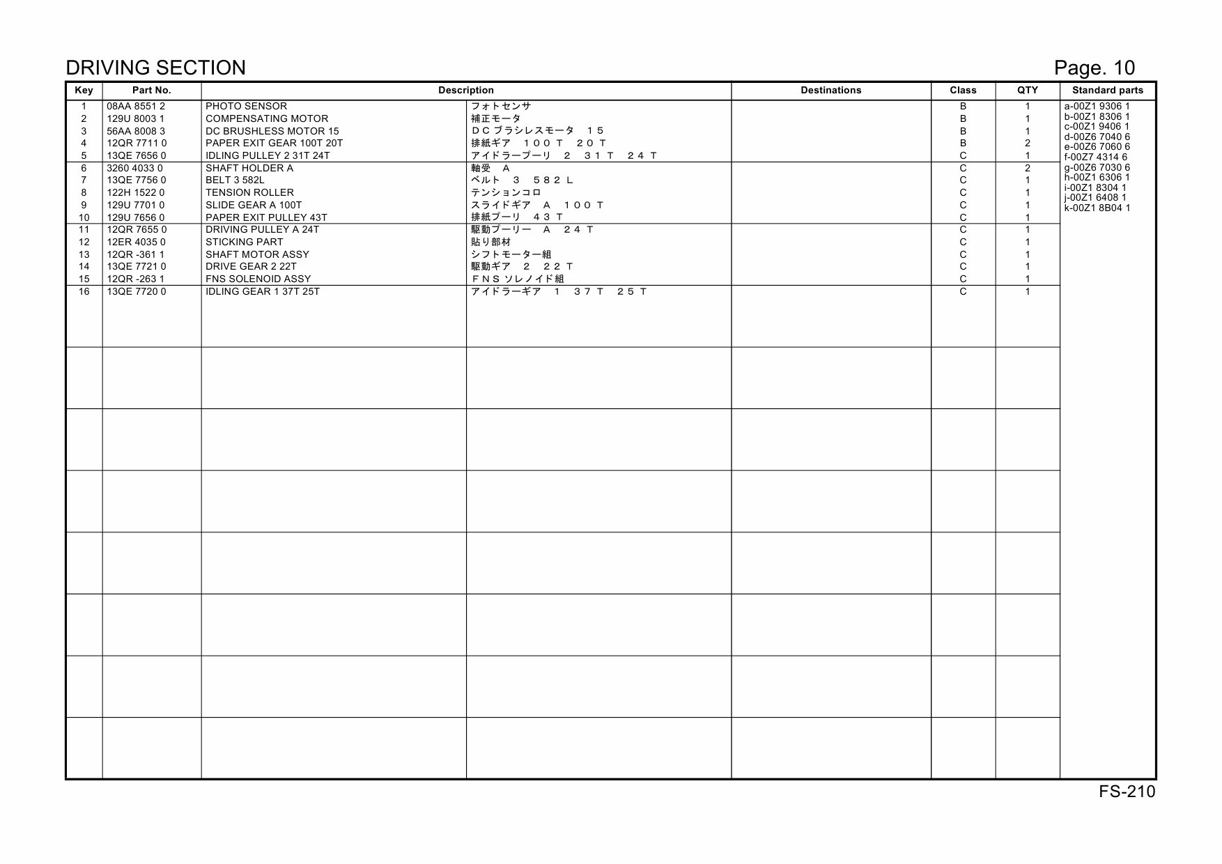 Konica-Minolta Options FS-210 13QJ Parts Manual-6